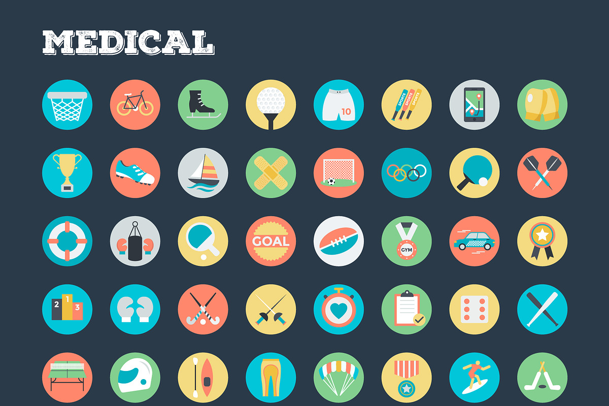 4059 Flat Rounded Vector Icons, a Duotone Icon by Vectors Market (Photo 14 of 21)