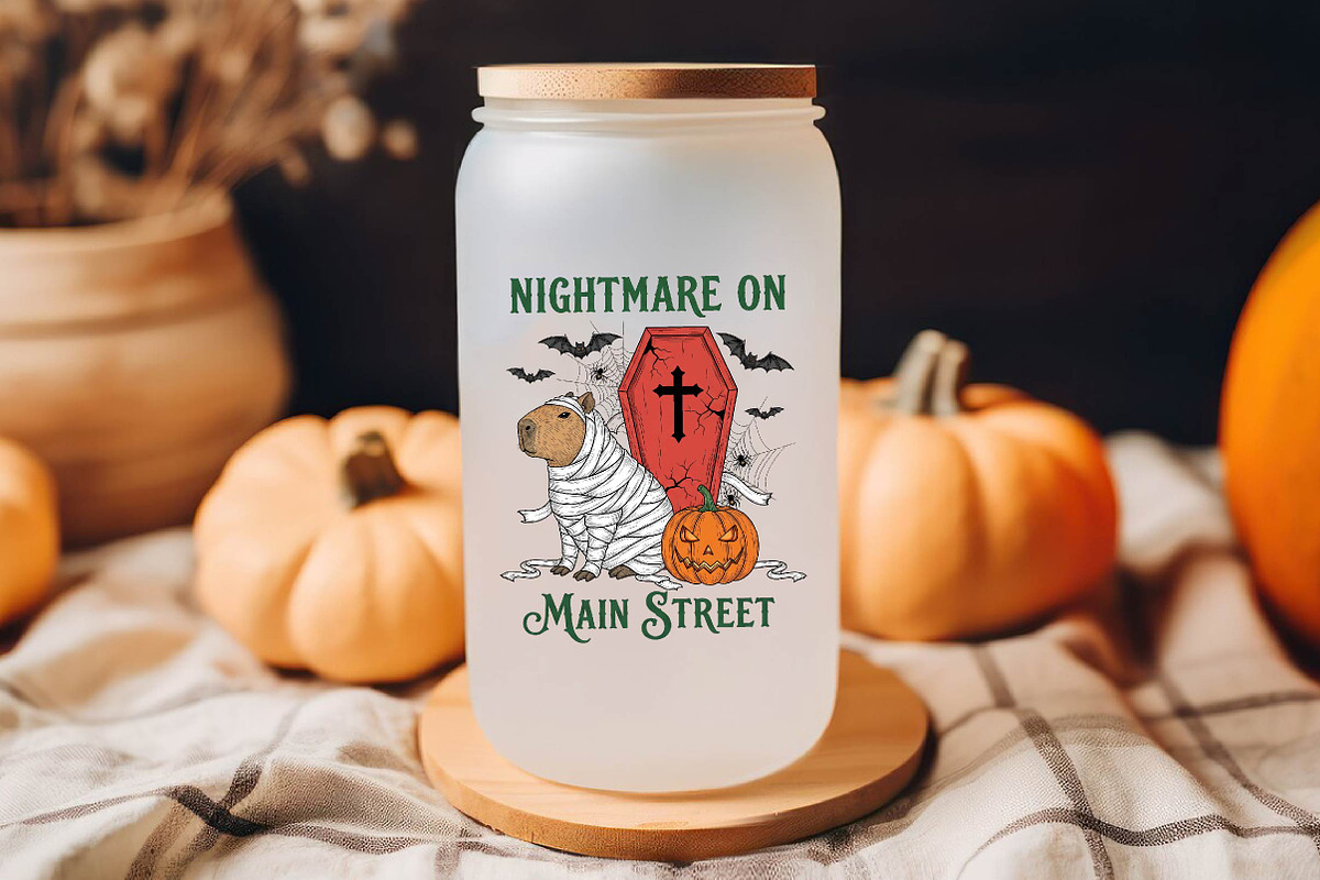 Halloween Capybara Sublimation PNG, an Illustration by Dream Creation (Photo 15 of 17)