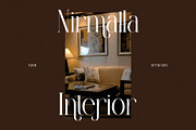 Sragih Elegant Ligature Serif, a Serif Font by Alfinart (Thumbnail 5 of 8)