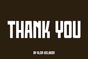 Korengan Font, a Sans Serif Font by alon kelakon (Thumbnail 5 of 5)