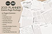 Planner Canva Templates Bundle, a Flyer Template by Oskar Wantopi (Thumbnail 3 of 14)