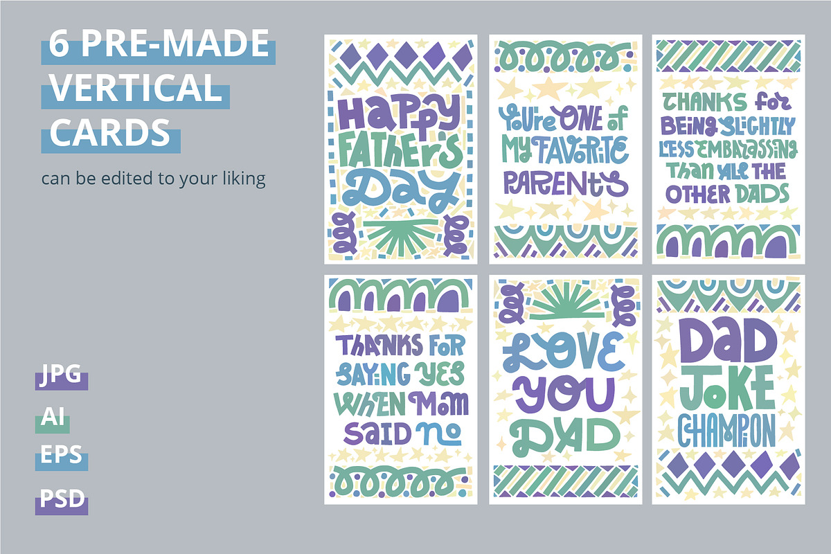 Funny Father's Day Card Creator, a Card Template by Chickfish (Photo 5 of 11)