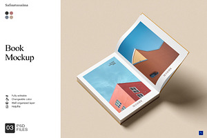 Book Mockup, a Product Mockup by Sweetdady