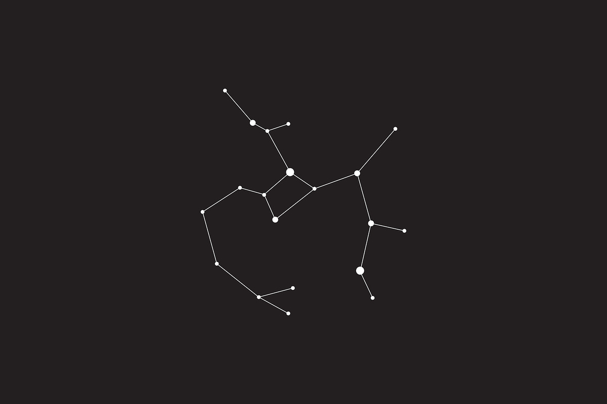 12 Vector Constellation Signs, an Illustration by Kessens (Photo 9 of 12)