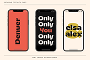 Cagey - The Bold Retro Font, a Sans Serif Font by Graphicfresh (Thumbnail 4 of 10)