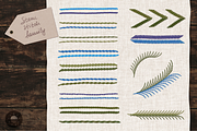 Embroidery brushes for Procreate, a Brush Add-On by bokettori (Thumbnail 14 of 16)