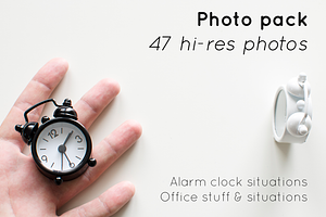 [Photo set] 47 Clock & office photos