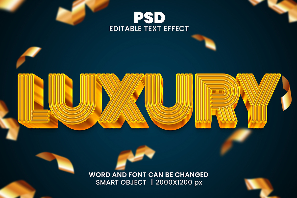 15 best luxury 3d Text Effect bundle, a Layer Style Add-On by bdrobin (Photo 13 of 16)