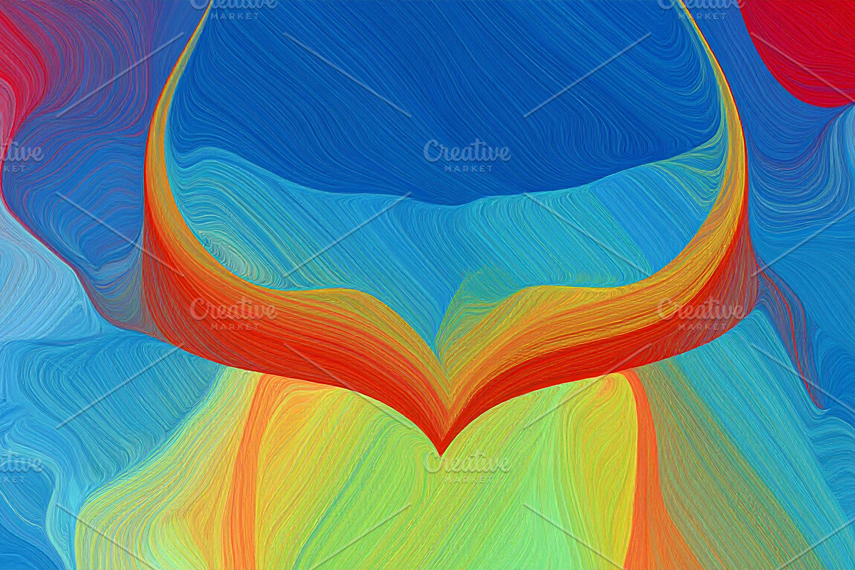 Abstract Flowing Lines Wallpapers, a Wallpaper Photo by Design_Planet (Photo 4 of 8)
