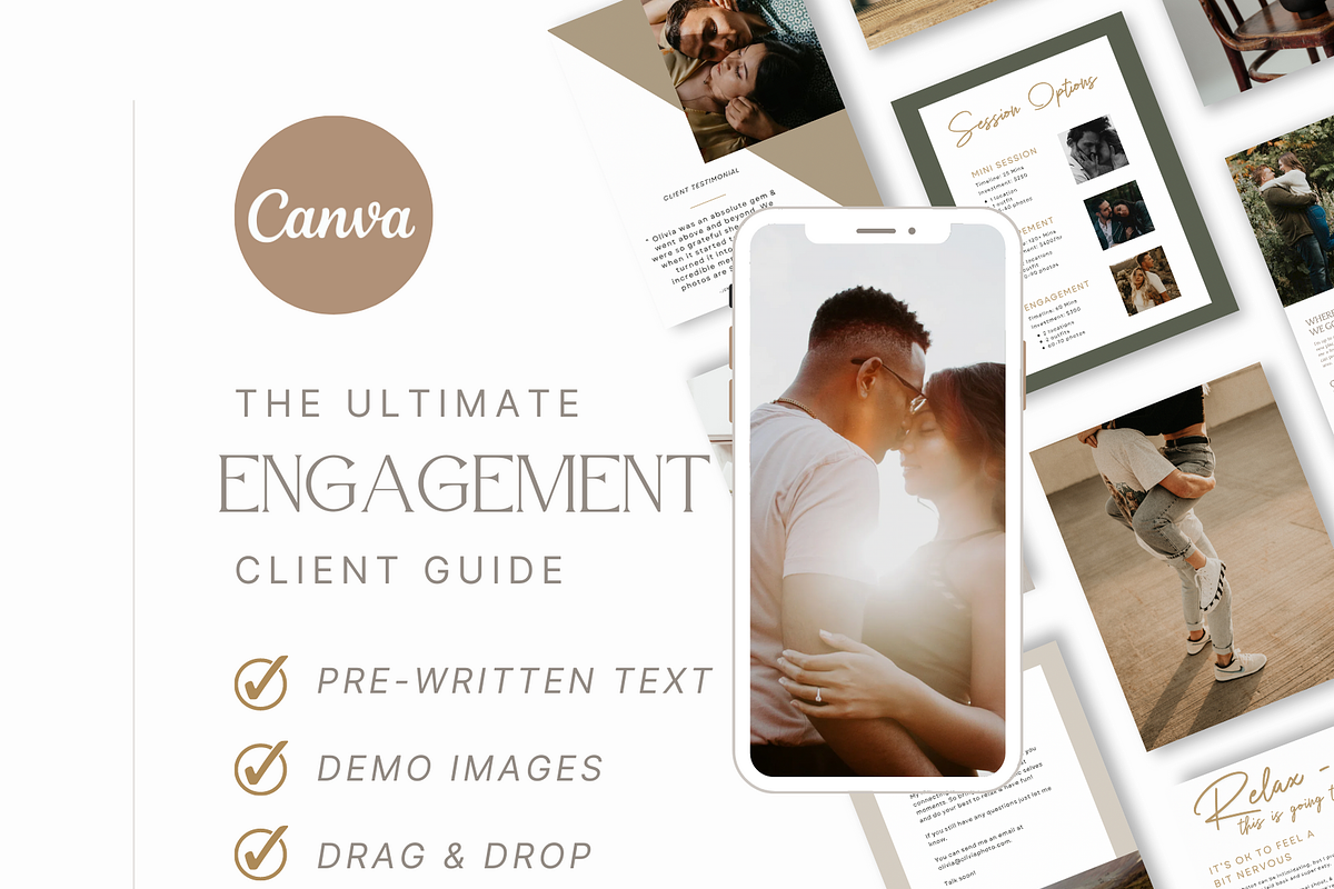 CLASSIC Engagement Photos Guide, a Magazine Template by Signature Edits (Photo 11 of 11)