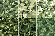 Olive Camouflage Seamless Patterns, a Pattern Graphic by PrintablesByFranklyn (Thumbnail 4 of 5)