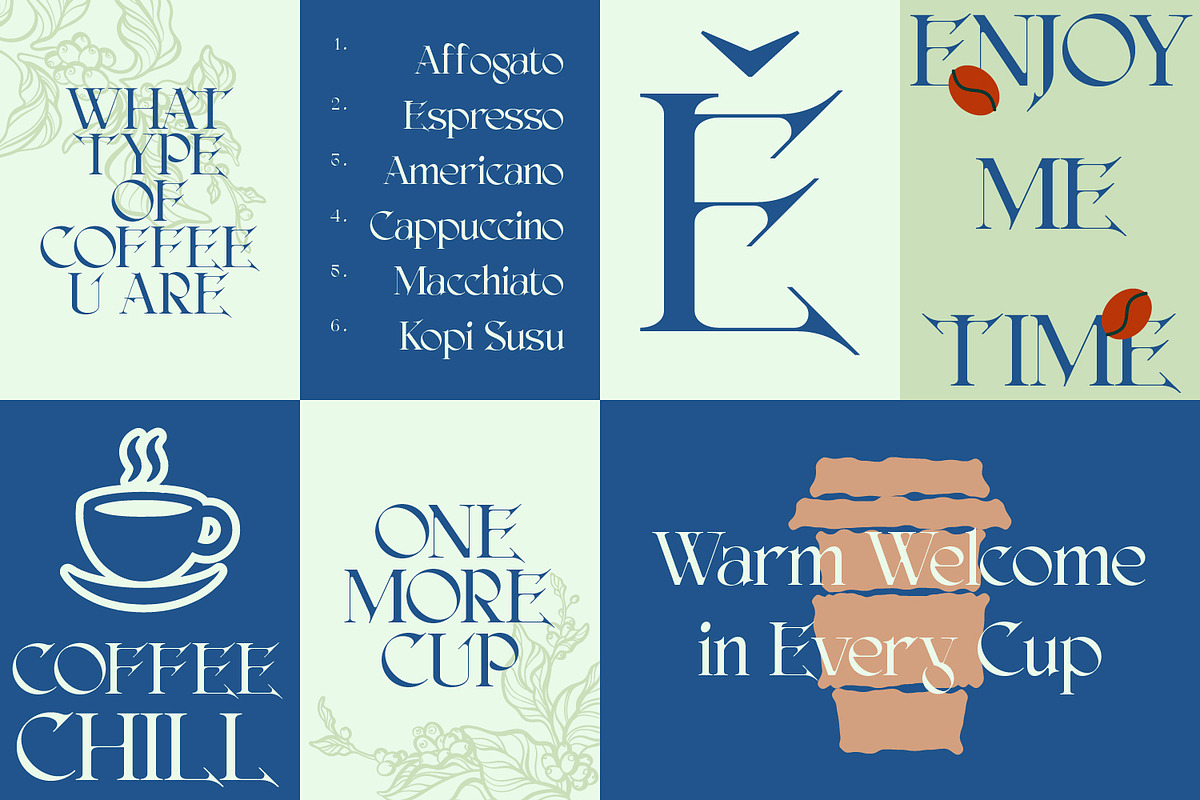 AO Dreya - Stylish Serif Font, a Serif Font by OwunStudio (Photo 9 of 15)