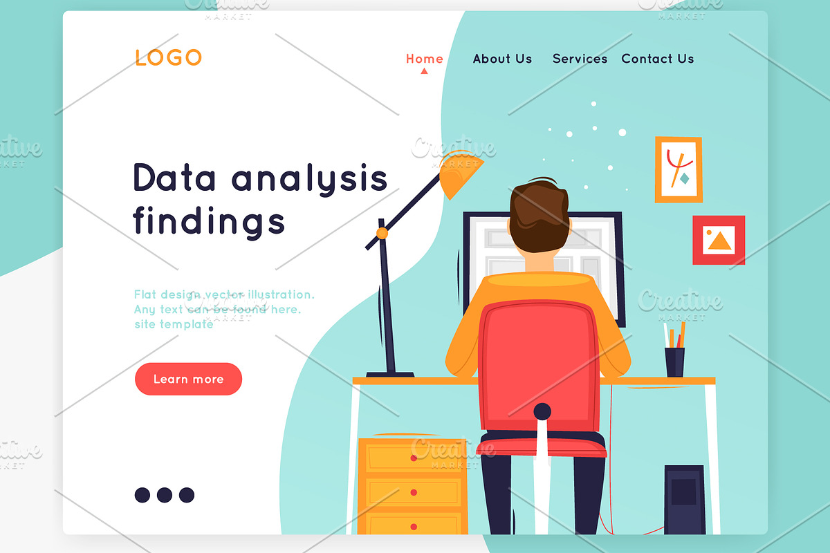 Site template, a Websites & App Template by Podis (Photo 9 of 9)