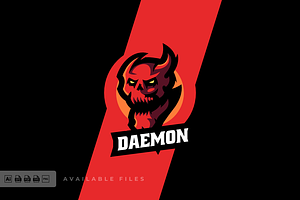 Demon E- Sport and Sport Logo, a Branding & Logo Template by ivan_artnivora