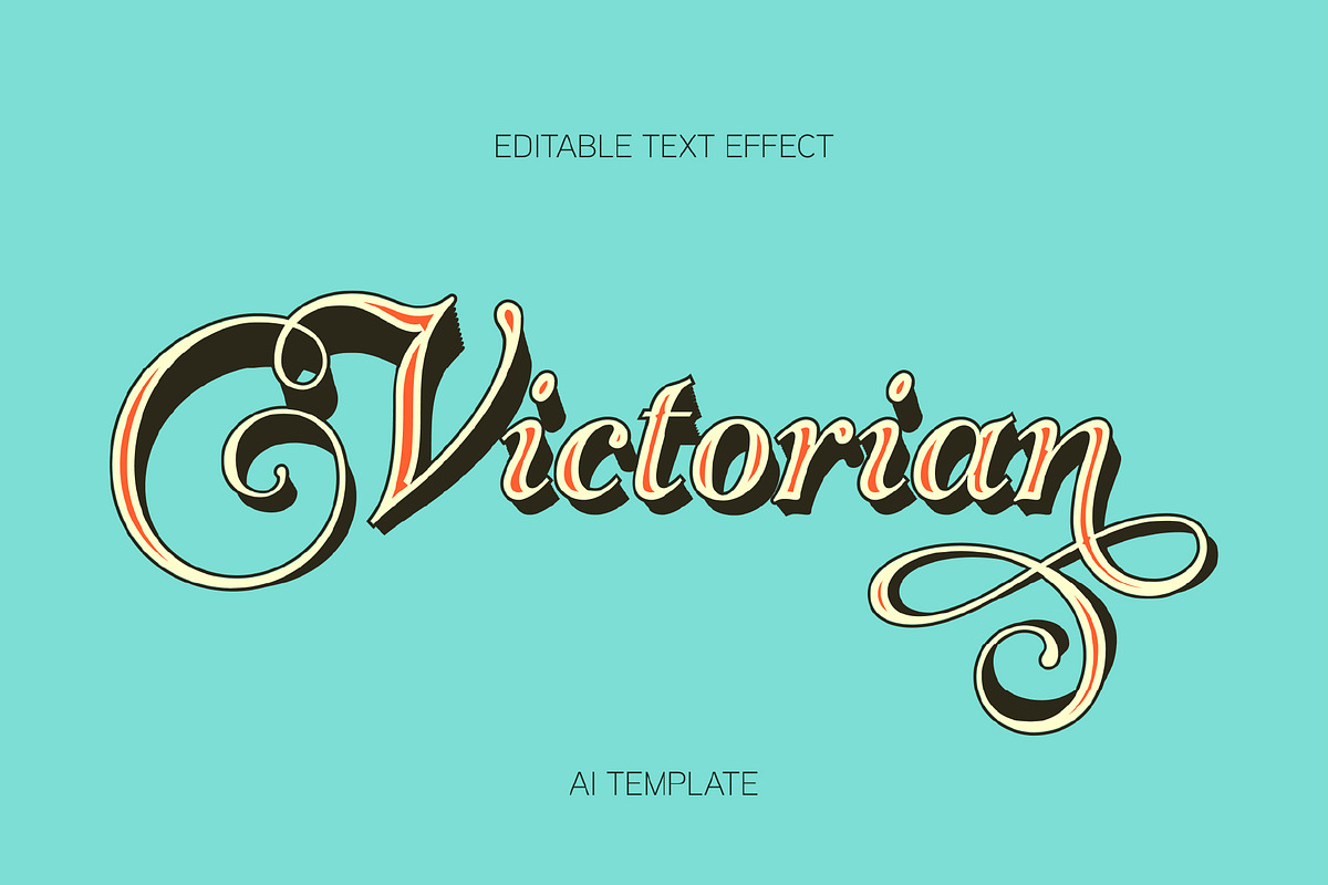 Ornate Script Elegant Text Effect