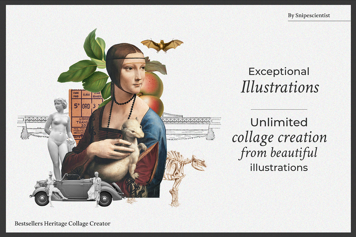Bestsellers Heritage Collage Creator, an Object Graphic by SNIPESCIENTIST (Photo 4 of 64)