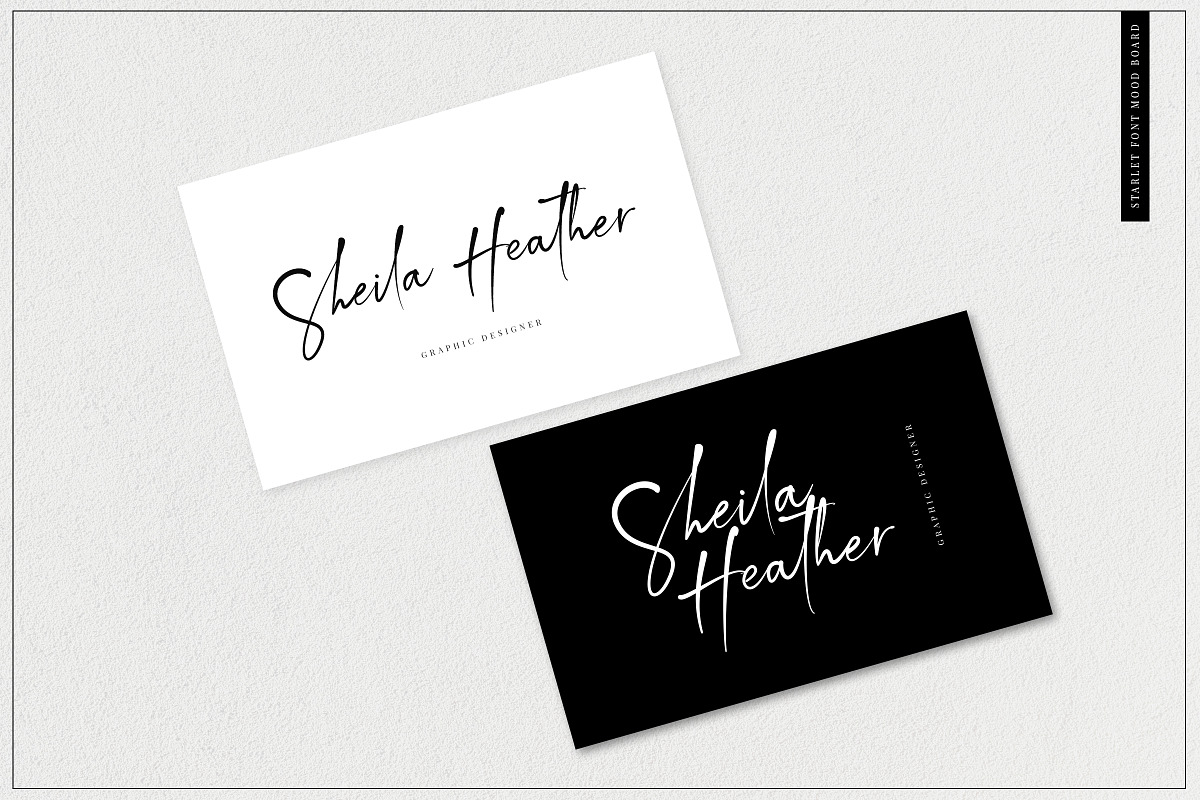 Starlet Script Font + 12 Logos, a Script Font by SNIPESCIENTIST