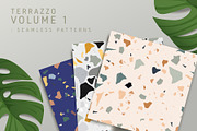 Terrazzo Patterns Volume1, a Pattern Graphic by Daraon (Thumbnail 1 of 5)