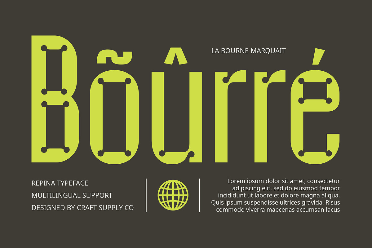 Repina – Inktrap Font, a Sans Serif Font by Craft Supply Co. (Photo 4 of 8)