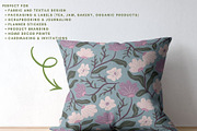 Floral Vintage Botanical Pattern Set, a Pattern Graphic by Traveling Designer (Thumbnail 5 of 7)