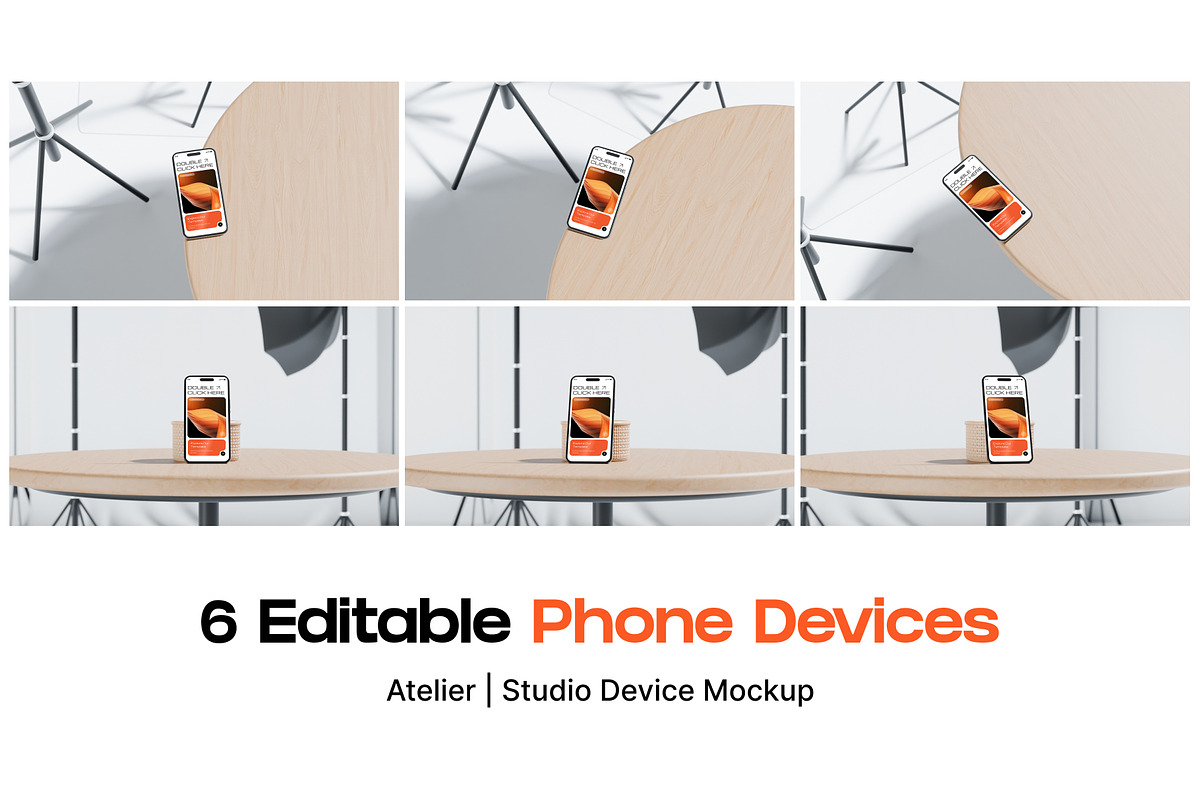 Atelier | Studio Device Mockups, a Product Mockup by orenjidesign (Photo 8 of 13)