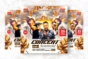 Song Concert Party Flyer Design, a Flyer Template by Shajib Shikder (Thumbnail 2 of 2)