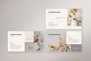 Simple Business Presentation CANVA