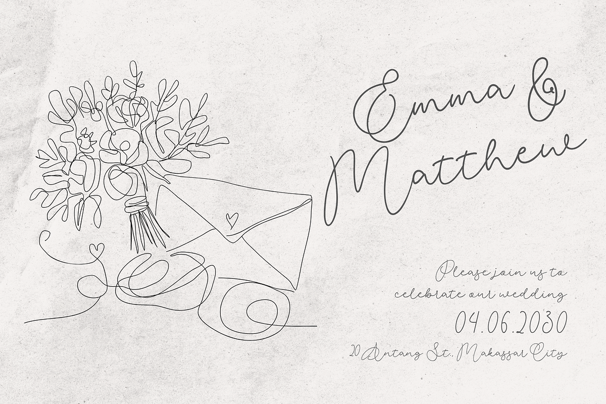Gilded Lumiere - An Elegant Font Duo, a Script Font by Ainun Jinan (Photo 7 of 12)