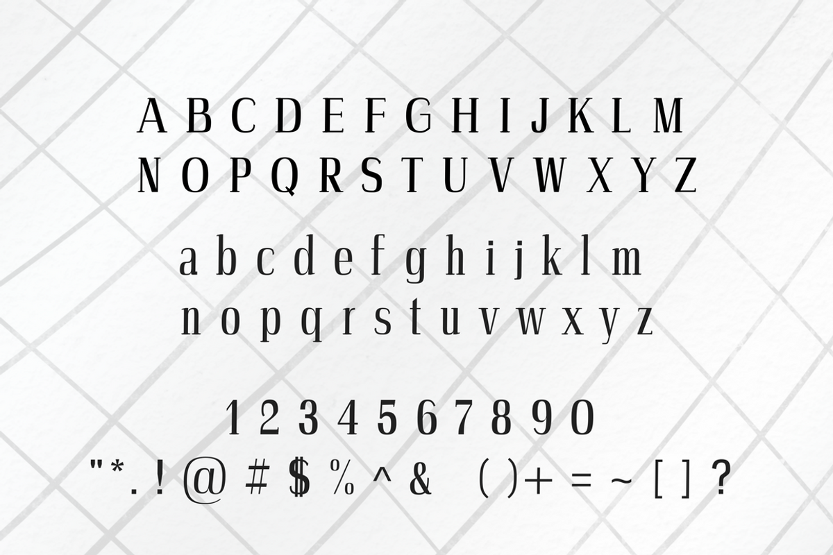Petty - A Modern Serif Font preview 4