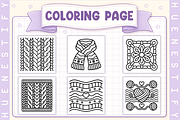 Comfy Patterns Coloring Book, a Decorative Illustration by HueNestify (Thumbnail 3 of 4)