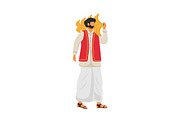 Indian cuisine cartoon illustrations, a Food Illustration by IMG visuals characters (Thumbnail 11 of 28)