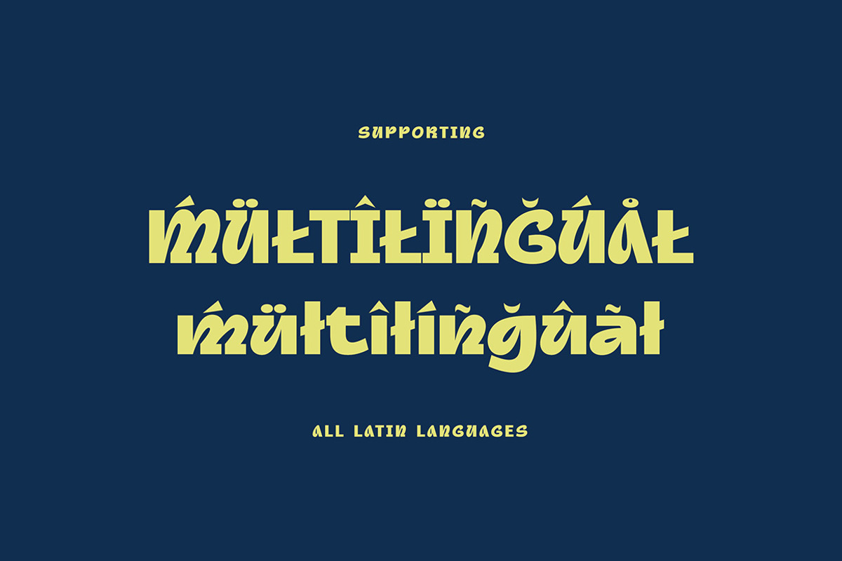 Madona, a Sans Serif Font by Cruzine (Photo 10 of 10)