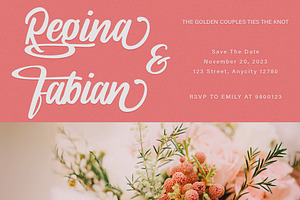 Bridgera Script Font