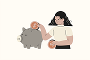 Early Retirement Illustration, an Object Graphic by Jump Studio (Thumbnail 13 of 13)