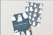 Ghost Halloween Party Invitation, an Invitation Template by Bend Brand Design (Thumbnail 3 of 6)