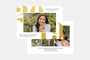 Graduation Card Templates G079