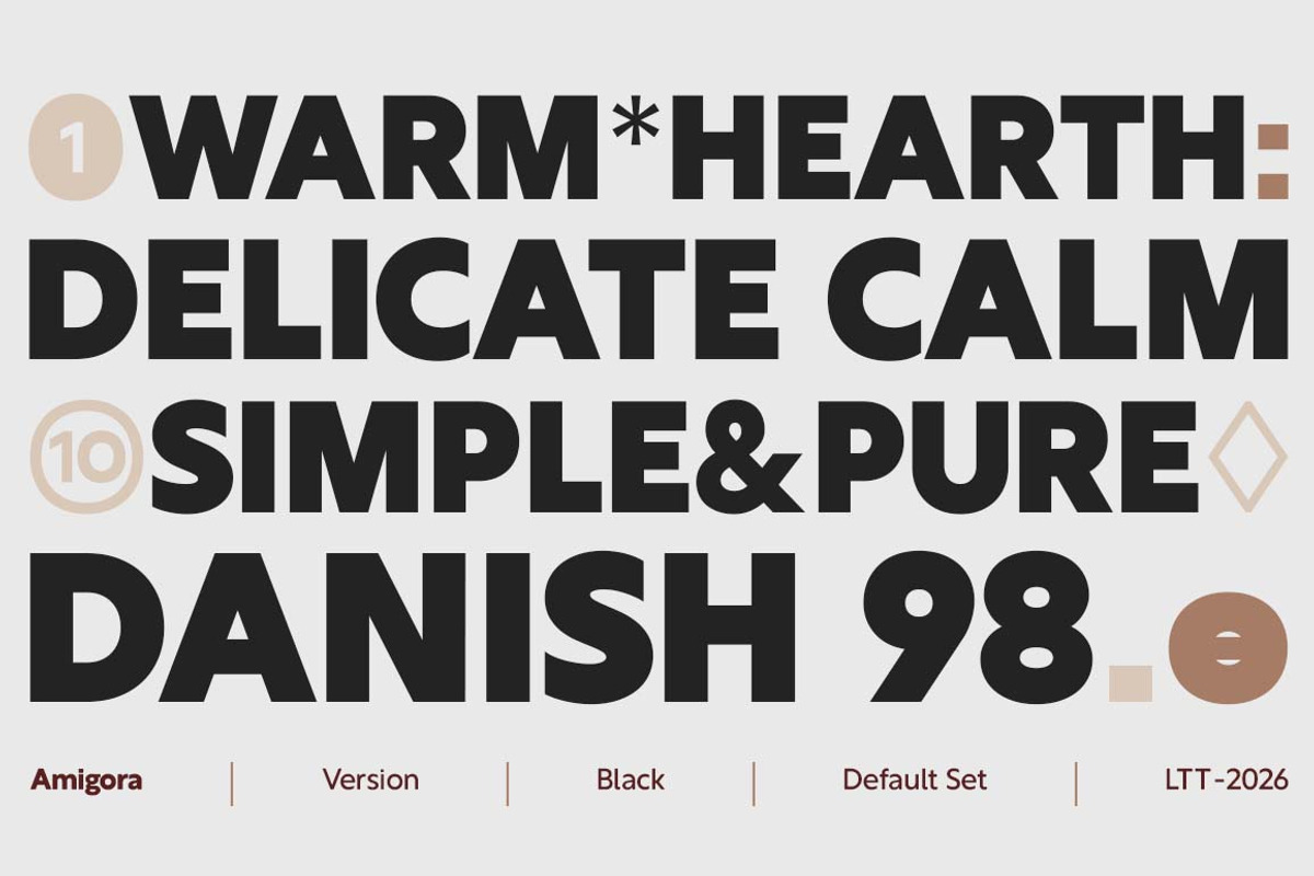 Amigora, a Sans Serif Font by Zane Studio (Photo 5 of 12)