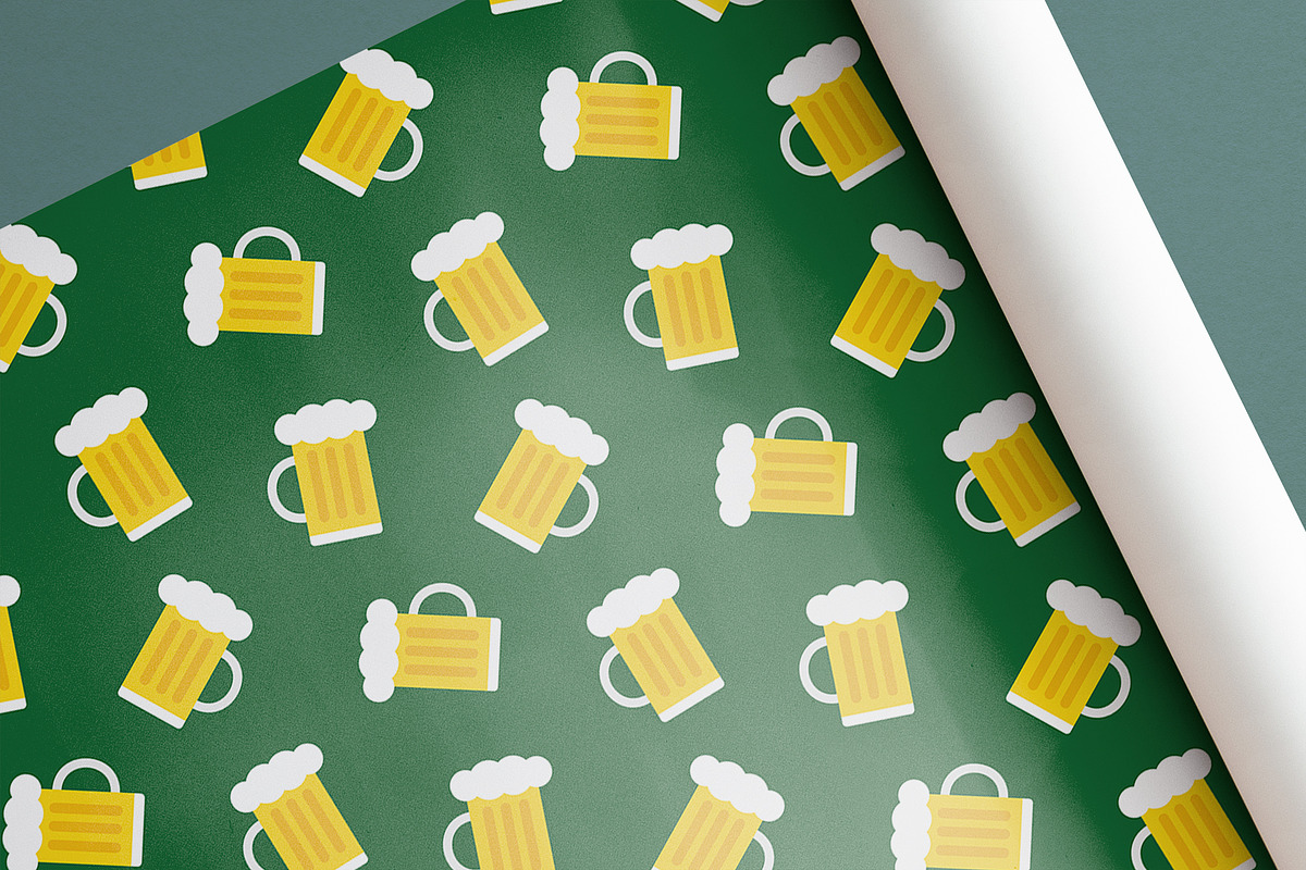 St Patrick's day patterns set, a Pattern Graphic by Swetsol (Photo 4 of 6)