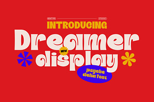 Dreamer - Psychedelia Display Font
