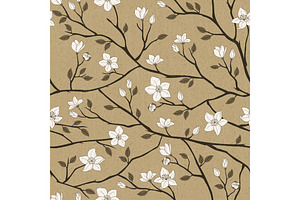 Elegant Spring Vintage Pattern