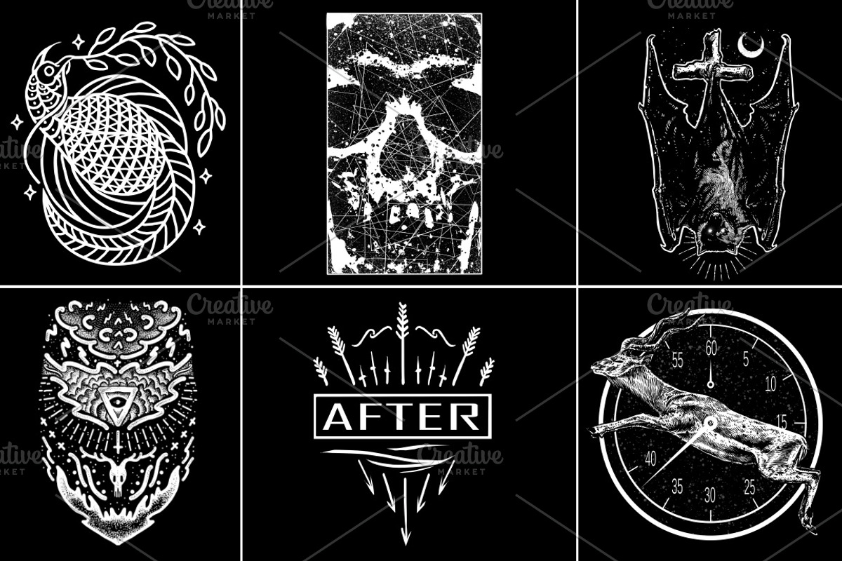 100 T-Shirt Designs Super Collection, an Animal Illustration by Design by sebrodbrick (Photo 35 of 35)