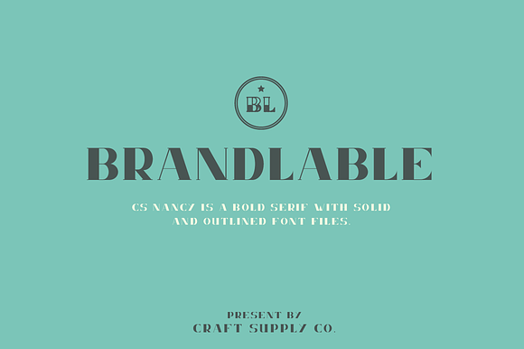 CS Nancy Font Family preview 7