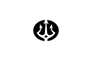 Minimalist Modern Trident Logo, a Branding & Logo Template by Luxury Logos (Thumbnail 3 of 4)