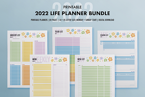 Life Planner Bundle 2022