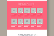 Fashion E Commerce Landing Page, a Landing Page Template by MightyDesign (Thumbnail 5 of 9)