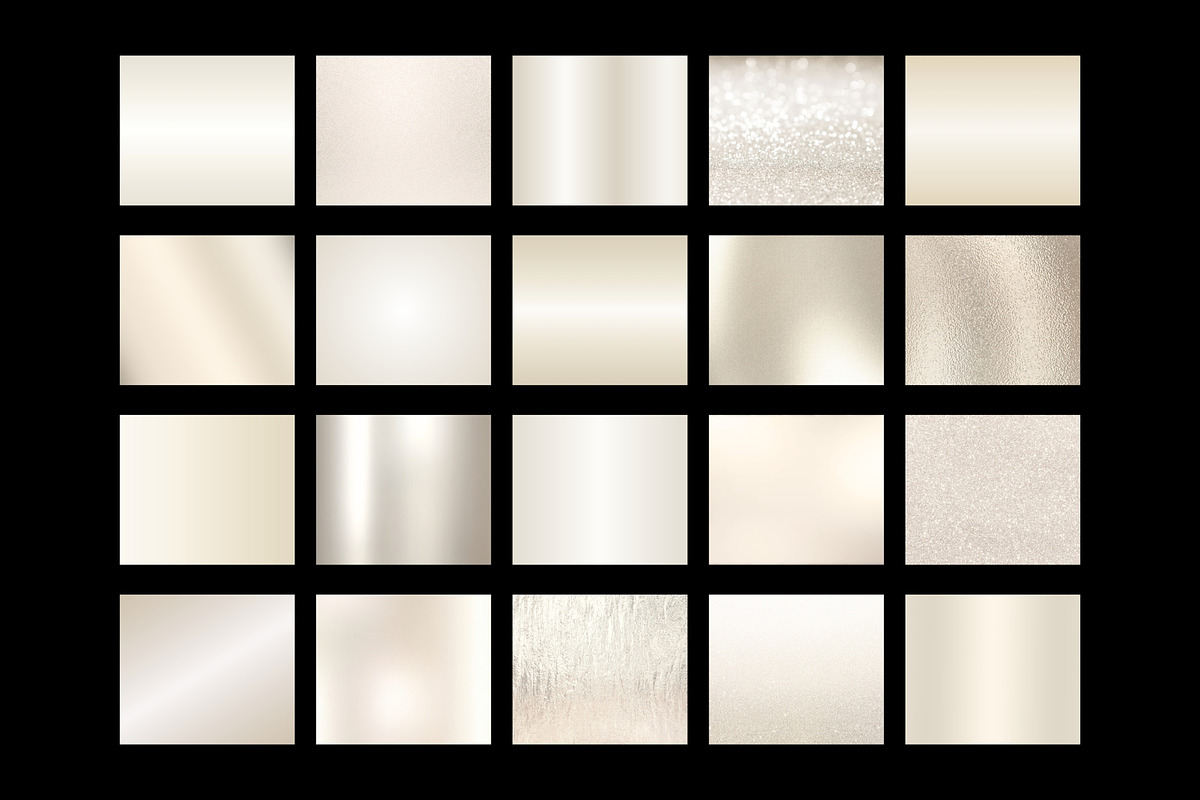 Pearl Digital Paper, Ivory Gradient, a Background Graphic by Business Chic (Photo 4 of 6)