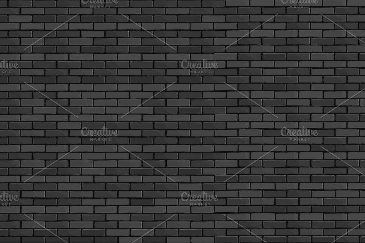 Brick wall set of vector backgrounds, a Texture Graphic by Fedor Fiberg Vector Shop (Photo 3 of 6)
