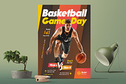 Basketball Game Day Flyer Template, a Flyer Template by Boostock (Thumbnail 3 of 6)