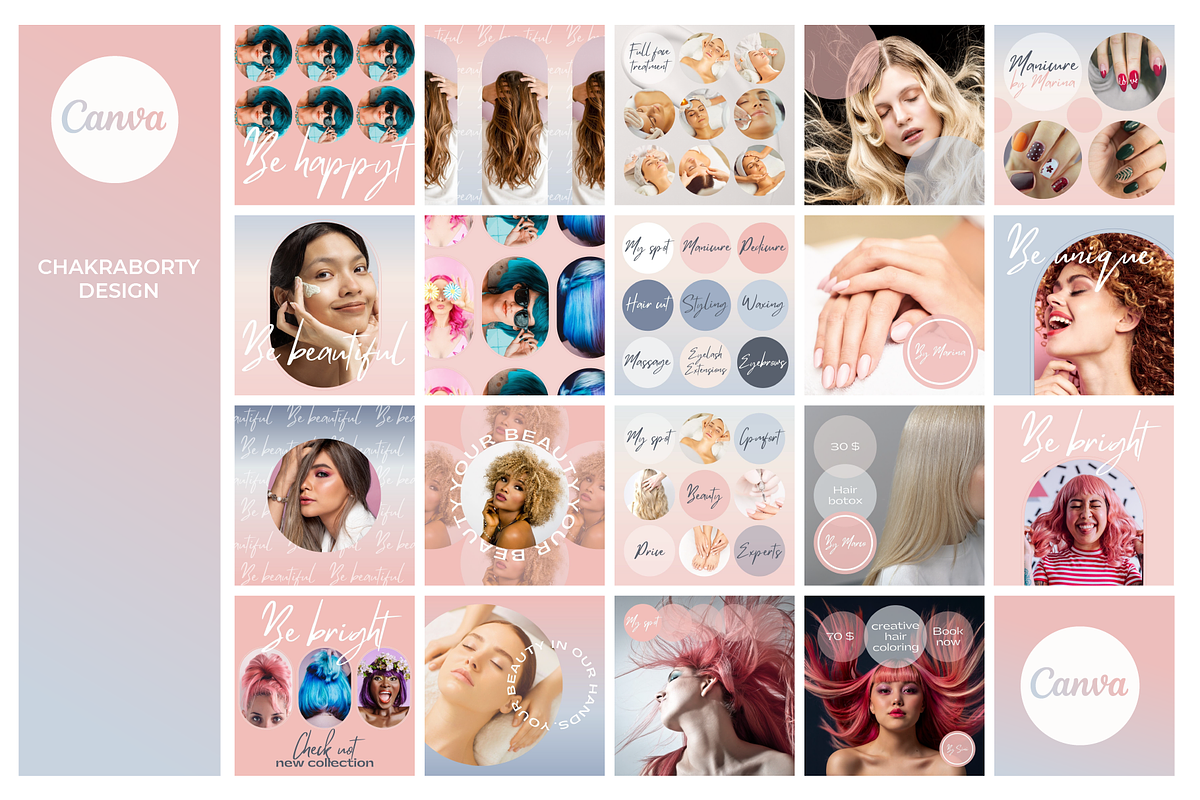 Editable Canva instagram template, a Social Media Template by Chakraborty Design (Photo 6 of 10)