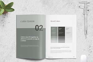 Brand Style Guideline Design